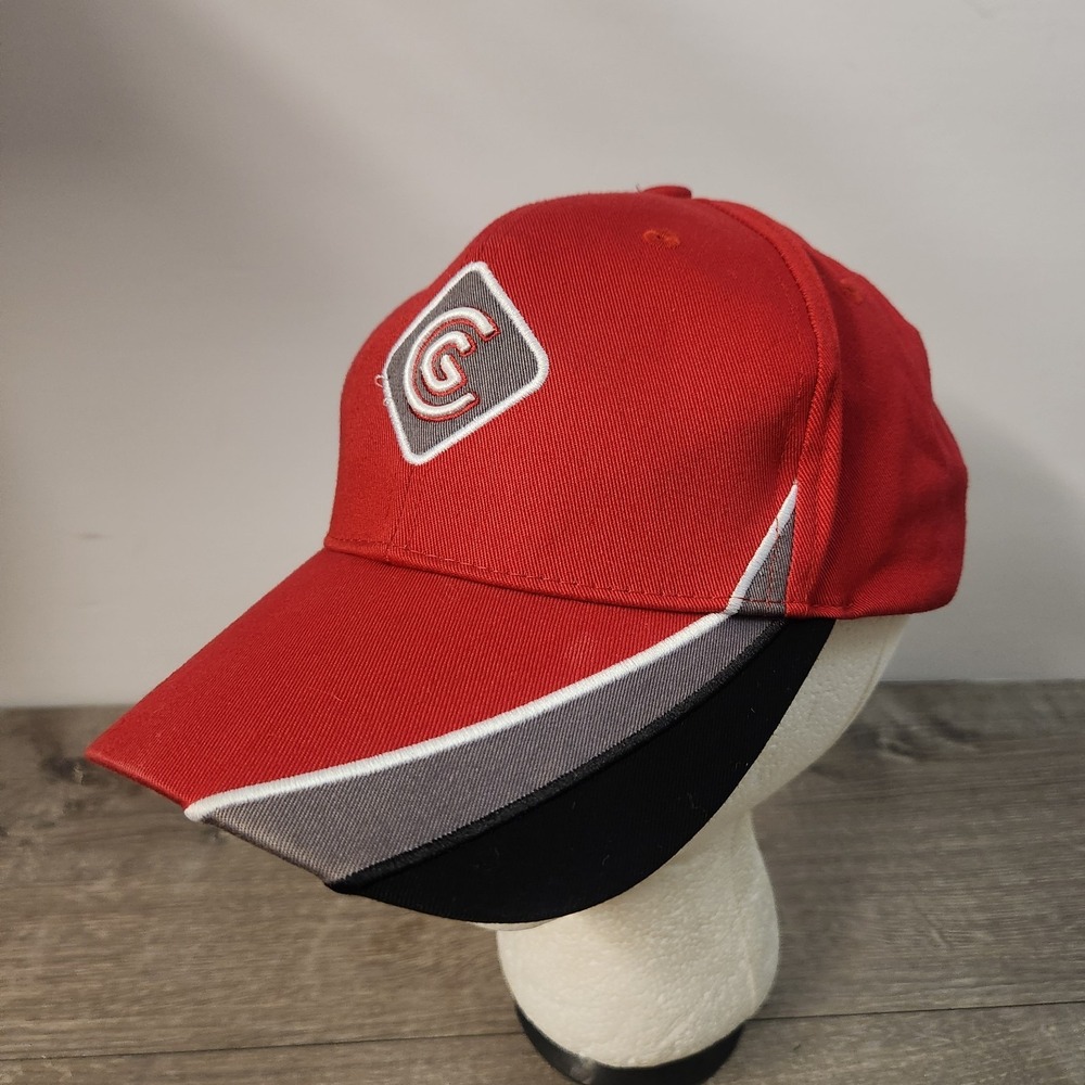 Cleveland Golf Red Strapback Adjustable Baseball Hat Cap One‎ Size Fits All